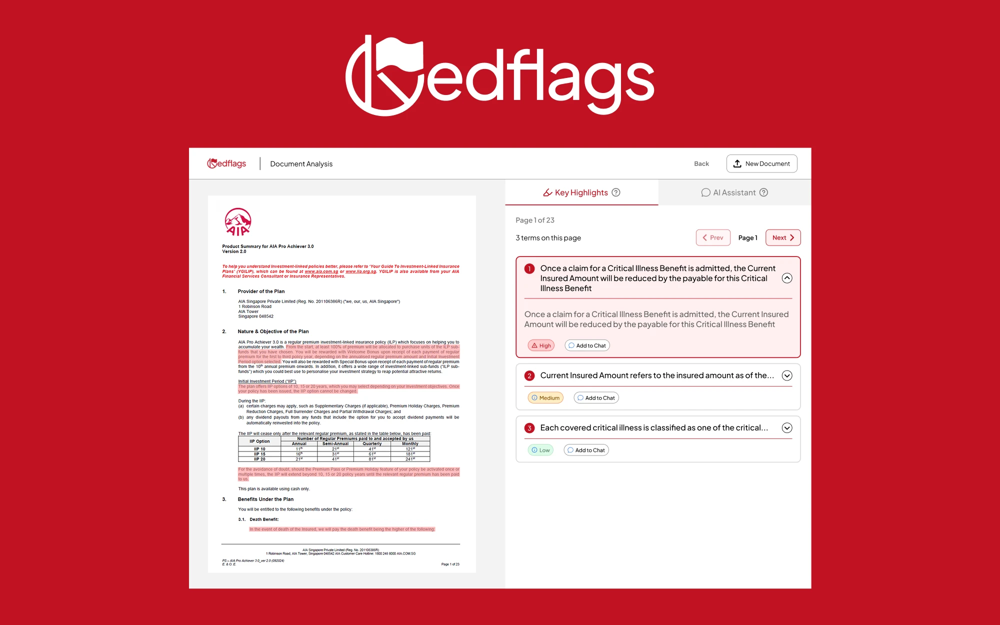 Redflags — AI Financial Document Reader